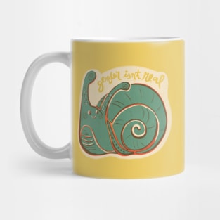 Gender isn’t real snail Mug